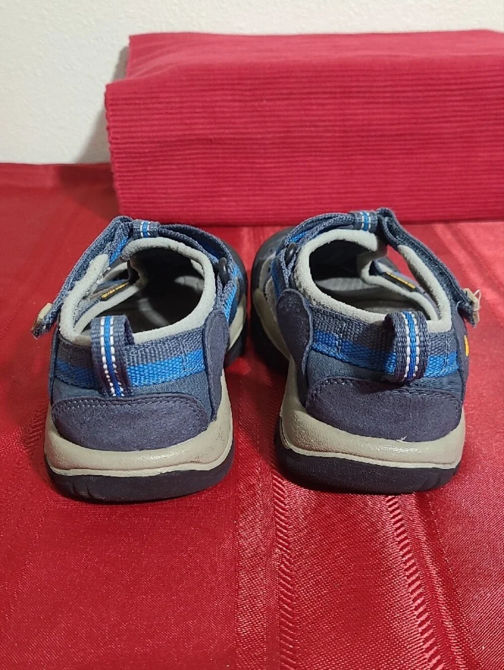 Keen  Venice H2 Waterproof Sport Sandals Kids Blue and Gray Water Shoes